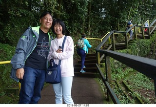 150 a0e. Iguazu Falls + Peter and Regina Lee