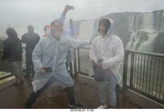 194 a0e. Iguazu Falls + Peter and Regina Lee