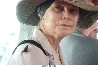 258 a0e. Iguazu Falls - Devil's Throat - butterfly