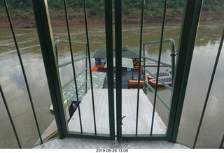 329 a0e. Iguazu Falls Macuco Boat Safari preparation