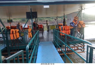 331 a0e. Iguazu Falls Macuco Boat Safari preparation