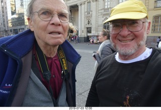 17 a0f. Chile - Santiago - Bill Speare and Adam