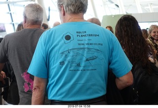 52 a0f. Chile - Santiago Airport - 1999 August 11 t-shirt