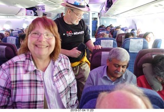 53 a0f. flight to Lima