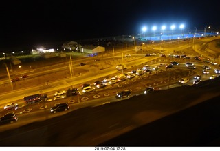 85 a0f. Peru - Lima - drive to hotel - curvy desent