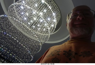 11 a0f. Peru - Lima - hotel lobby + Adam