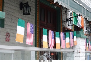 24 a0f. Peru - Lima run - flags