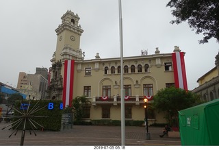 74 a0f. Peru - Lima run - church