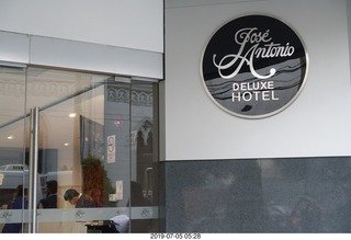 100 a0f. Peru - Lima run - back at the hotel