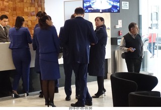 101 a0f. Peru - Lima hotel - air hosts and hostesses