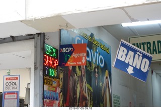 268 a0f. Peru - Lima tour - sex shop