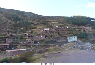 411 a0f. Peru - Cusco to hotel bus ride