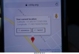 422 a0f. Peru - Cusco to hotel bus ride - lat-long 13.38S 71.90W