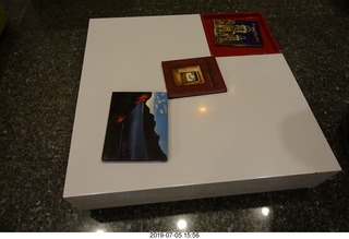 453 a0f. Peru - Aranwa hotel lobby table