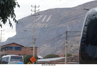 59 a0f. Peru - drive to Aguas Calientes Vistadome Train station