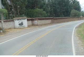 81 a0f. Peru - drive to Aguas Calientes Vistadome Train station
