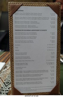 160 a0f. Peru - Vistadome Train to machu picchu