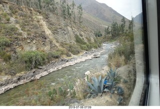 166 a0f. Peru - Vistadome Train to machu picchu