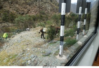 179 a0f. Peru - Vistadome Train to machu picchu