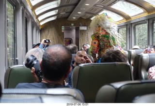 691 a0f. Peru - Vistadome Train ride back to Urubamba Valley