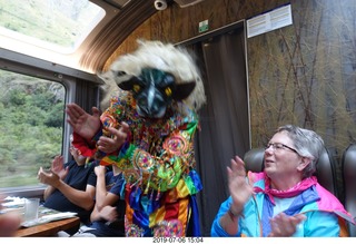 708 a0f. Peru - Vistadome Train ride back to Urubamba Valley