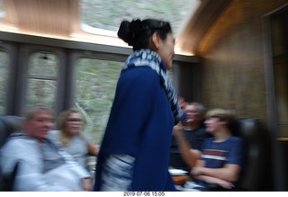 714 a0f. Peru - Vistadome Train ride back to Urubamba Valley