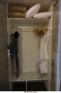 32 a0f. Peru - Aranwa Sacred Valley hotel - iron and hangers