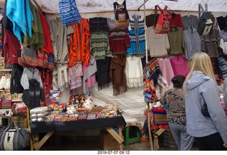 96 a0f. Peru - drive to cusco - market