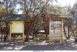 329 a0f. Peru - Sacsayhuaman fortress - exit signs