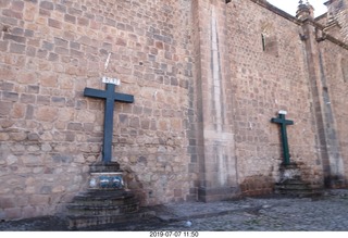 362 a0f. Peru - Cusco square - cathedral