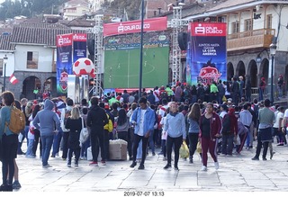 393 a0f. Peru - Cusco square