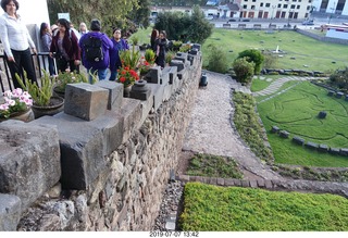 442 a0f. Peru - Cusco - church - vista view