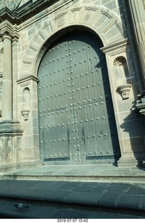 474 a0f. Peru - Cusco - drive to hotel - church