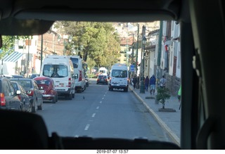 477 a0f. Peru - Cusco - drive to hotel