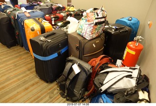 492 a0f. Peru - Cusco - Hilton Hotel - luggage