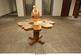 496 a0f. Peru - Cusco - Hilton Hotel floor lobby