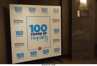 9 a0f. Peru - Cusco - Hilton hotel sign