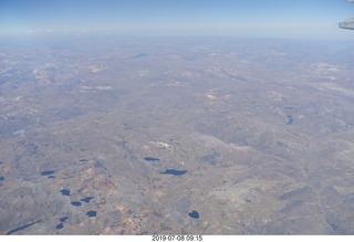 113 a0f. aerial - Peru - flight from Cusco to Lima - Andes Mountains