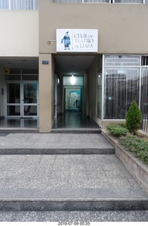 183 a0f. Peru - Lima walk around - drama club