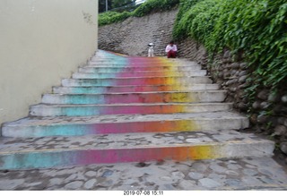 238 a0f. Peru - Lima - Pacific Ocean beach walk