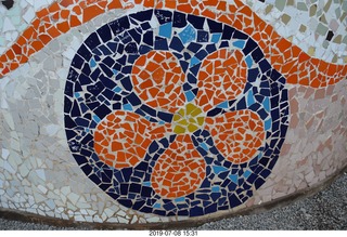 277 a0f. Peru - Lima - beach garden walk