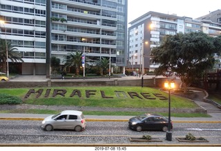 290 a0f. Peru - Lima - beach garden walk