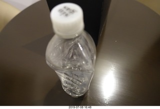 309 a0f. water bottle from Cusco to Lima - squished water bottle from pressure change