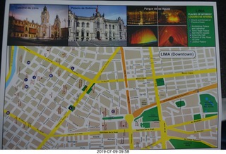 29 a0f. Peru - Lima map