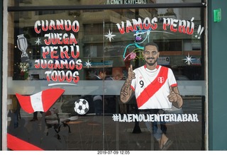 90 a0f. Peru - Lima - beach walk - Peru soccer enthusiasm