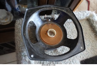 24 a0g. cat-caused woofer-driver damage