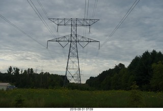 Minnesota - Afton run - power lines