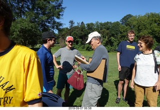 Philadelphia Museum of Art - view of misty skyline