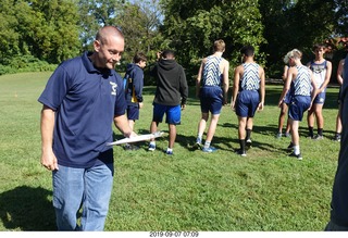 Curtis Arboretum - Cheltenham XC alumni race - Coach Tom Sexton