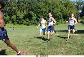 Curtis Arboretum - Cheltenham XC alumni race - starting line